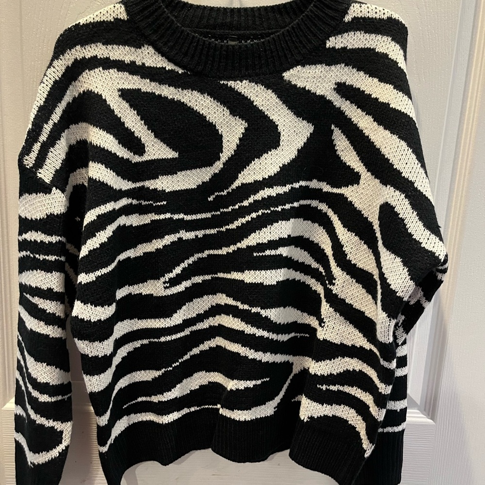 Zebra sweater